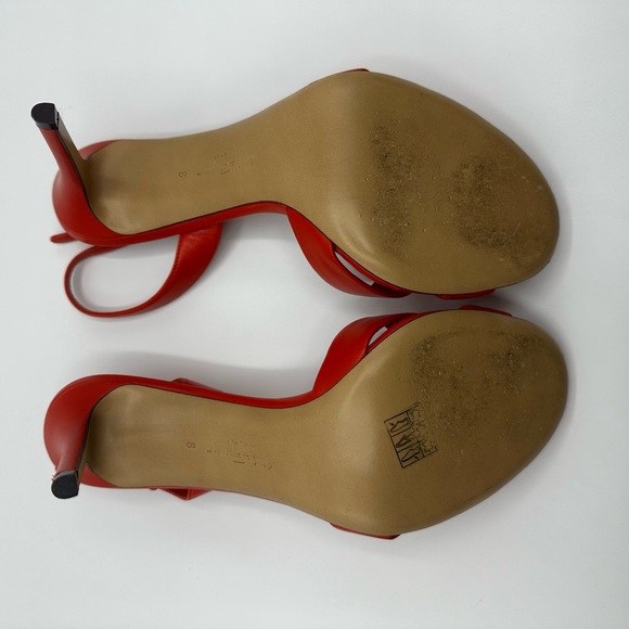 SALVATORE Ferragamo Lida Sandal Heels Size 8 - Picture 3 of 6